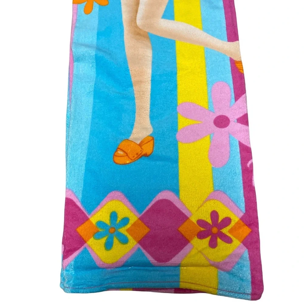 Mattel Barbie Beach Towel 30 X 60 NWT VINTAGE 2002